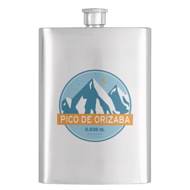 Cantil Pico de Orizaba México Stars Moon (Frente)