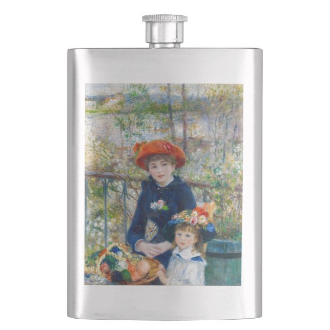 Cantil Pierre-Auguste Renoir - Duas irmãs no Terrace (Frente)