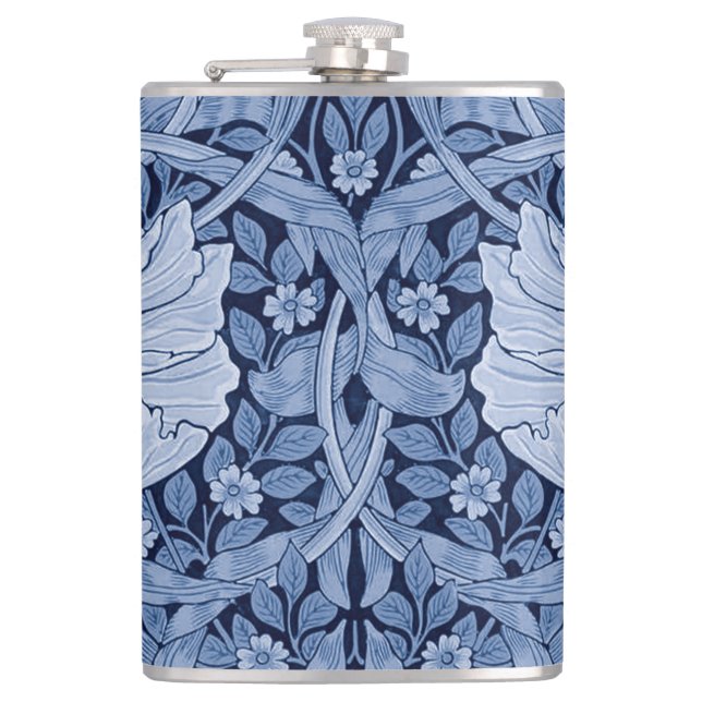 Cantil Pimpernel Blue Monotone, William Morris (Frente)