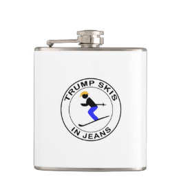 Cantil Pincéis De Trump Em Jeans