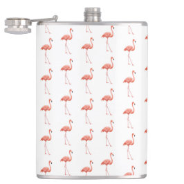 Cantil Pink Flamingo Patterno Feminino