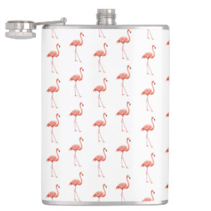 Cantil Pink Flamingo Patterno Feminino