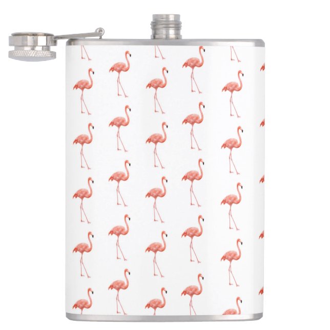 Cantil Pink Flamingo Patterno Feminino (Aberto)