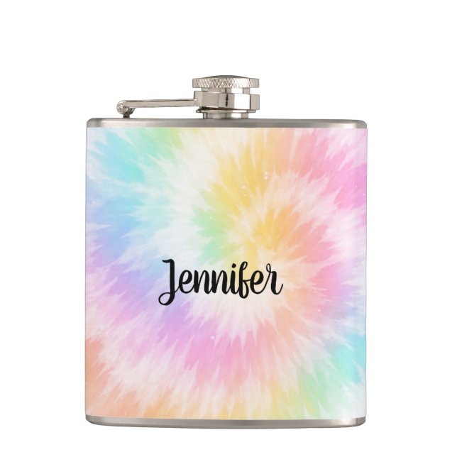 Cantil Pink Pastel Tie Dye Girly Chic                     (Frente)