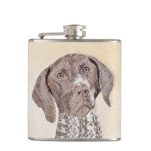 Cantil Pintura alemão do ponteiro de cabelos curtos -