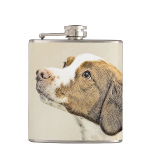Cantil Pintura Brittany - Arte Cachorra Original