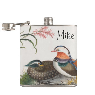 Cantil Pintura Chinesa do Pato Mandarim