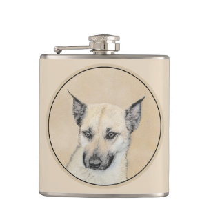 Cantil Pintura Chinook (Orelhas Apontadas) - Arte Canina 