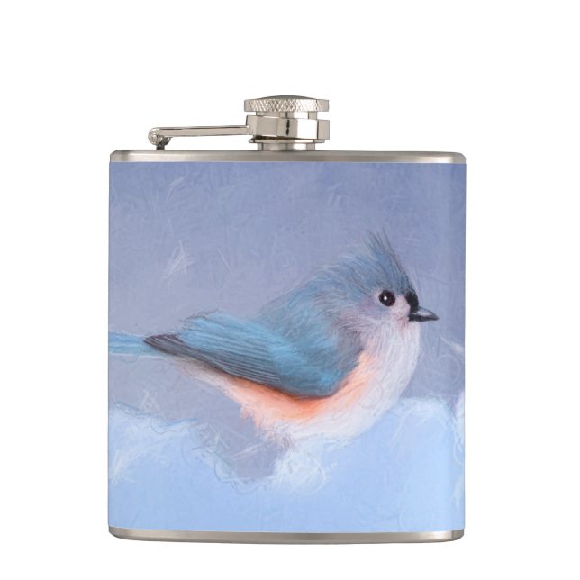 Cantil Pintura com Titmouse Tufado - Arte Cachorra Origin (Frente)