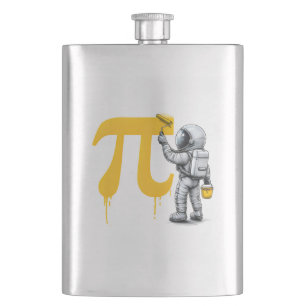 Cantil Pintura de astronauta legal símbolo Pi Dia do Pi