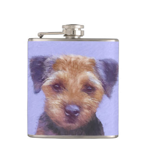 Cantil Pintura de Borda Terrier - Arte de Cachorro Origin