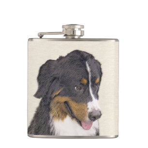 Cantil Pintura de Cachorro de Montanha Bernese - Arte Ori