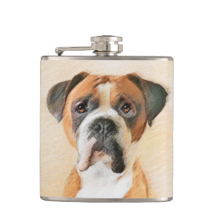 Cantil Pintura De Cachorro Descortada Arte Animal Origina