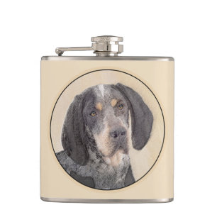 Cantil Pintura de Conhound Bluetick - Ar Cachorro Origina