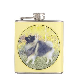 Cantil Pintura de Keeshond Aspen - Arte de Cachorro Origi