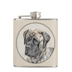 Cantil Pintura de Mastiff Inglês (Brindle) - Arte Canina