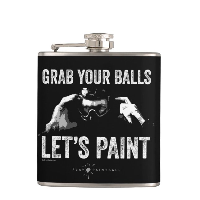 Cantil Pintura de Paintball Let's (Frente)