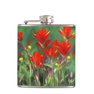 Cantil Pintura de pincel índio - Arte Flor Original