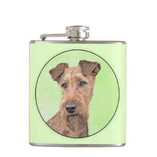 Cantil Pintura de Terrier irlandesa - Arte de cachorro or