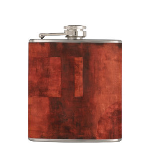 Cantil Pintura em Crimões Profundos com Formas Geométrica