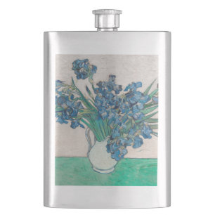Cantil Pintura Impressionista Vaso de Íris de Van Gogh