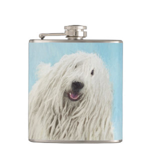 Cantil Pintura Komondor - Arte Cachorra Original