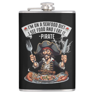 Cantil Pirata, estou numa dieta de marisco. Eu Vejo Comid