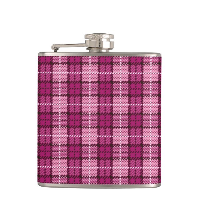 Cantil Pixel Plaid_Magenta-Black (Frente)