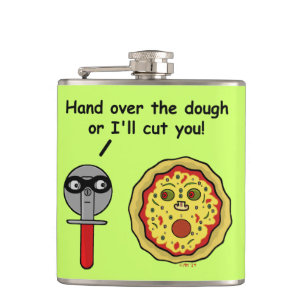 Cantil Pizza Engraçada Cutter Dough Pun