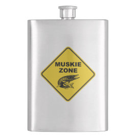 Cantil Placa da Zona de Pesca de Muskellunge
