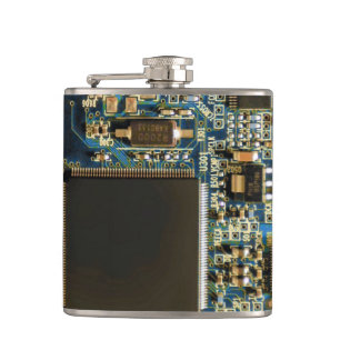 Cantil Placa de Circuito Azul Macro   Foto de PCB