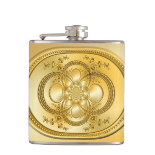 Cantil Placa Dourada