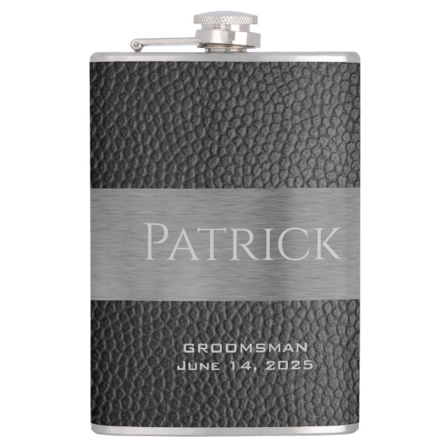 Cantil Placa monofílica de Impressão de couro e de metal (Frente)