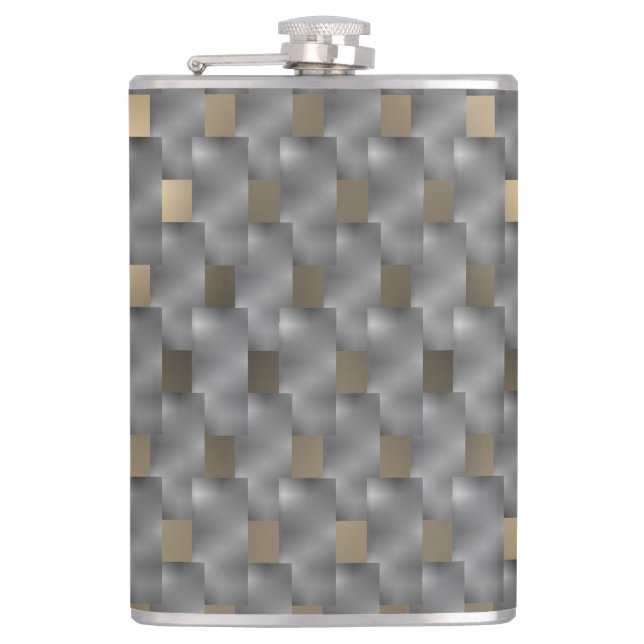 Cantil Placas cinza sobre marrom claro, toneladas pretos (Frente)