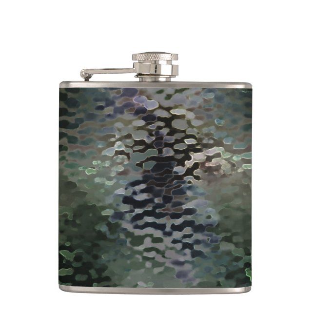 Cantil Placas de escamas com palha flutuando sobre fundo  (Frente)