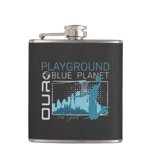 Cantil Planeta Terra do Jogador da Bola de Playground