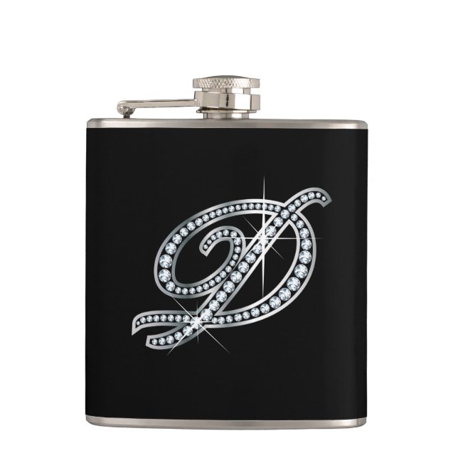 Cantil Plano D Script "Diamond Bling" (Frente)