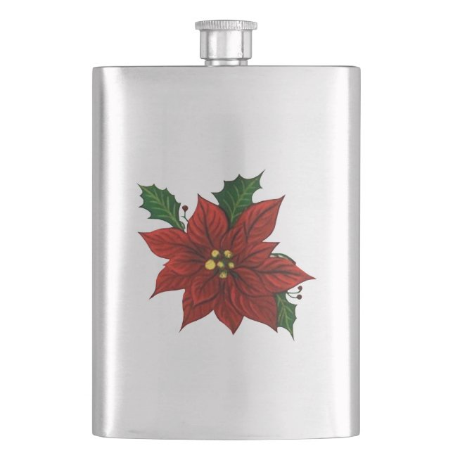 Cantil Poinsettia Flask (Frente)