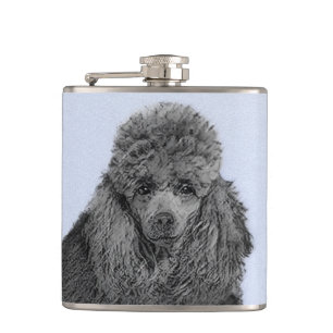Cantil Poodle Painting Miniature Toy Black