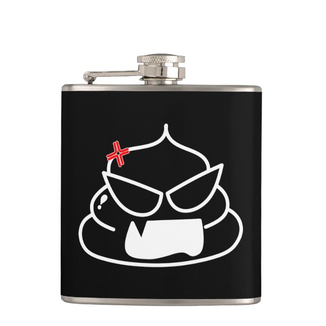 Cantil Poop zangado - Brootsch, o PooPoo (Frente)