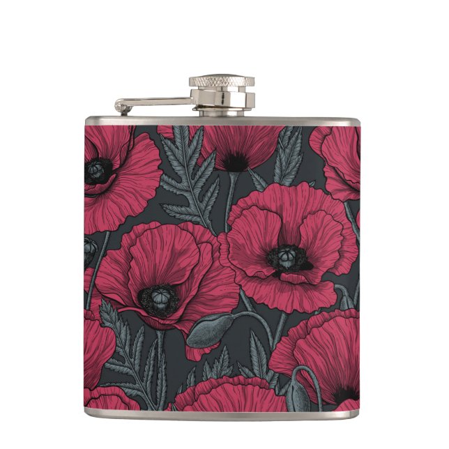 Cantil Poppies em Viva Magenta (Frente)