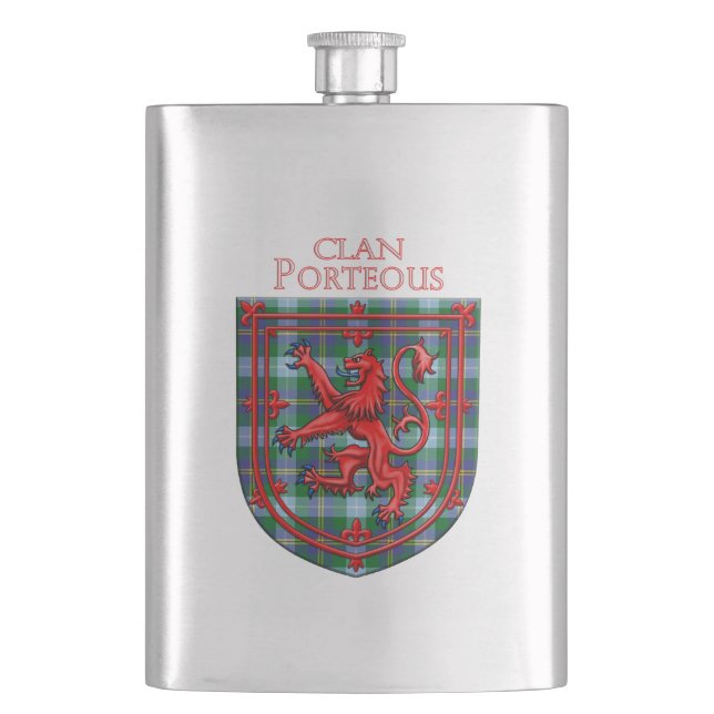 Cantil Porteous Tartan Scottish Plaid Lion Rampant (Frente)