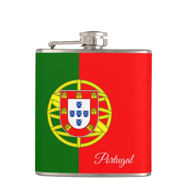 Cantil Portugal Flag & viagem (Frente)