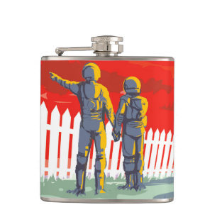 Cantil POSTER Sci Fi Viagem NASA Future - Kepler 186f