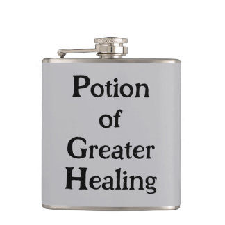 Cantil Potion of Healing Vinyl Wrapped Flask