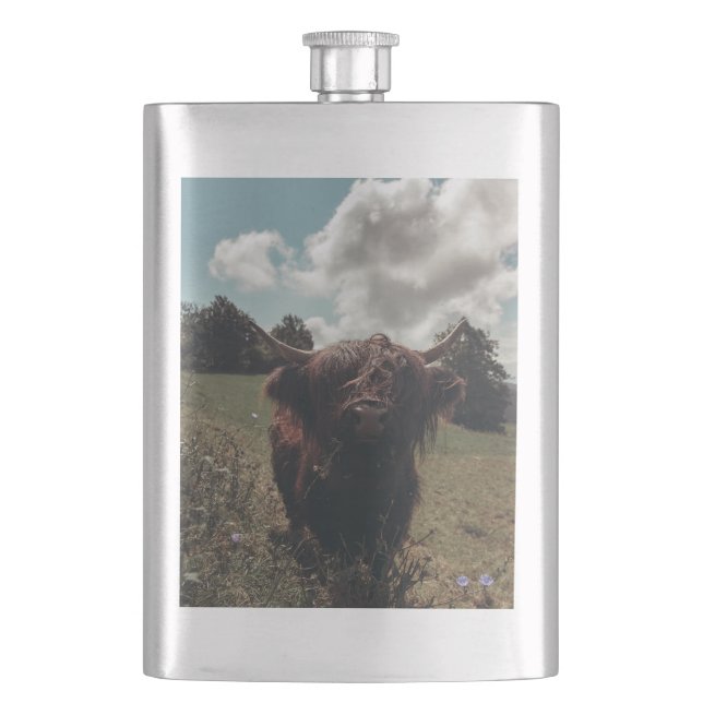 Cantil Prados negros e pastagens de vaca escocesa (Frente)