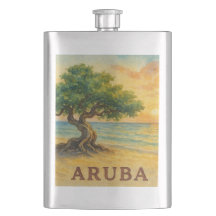 Praia Eagle Aruba Divi Tree Golden Hour