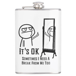 Cantil Precisa de um frasco do espelho de quebra