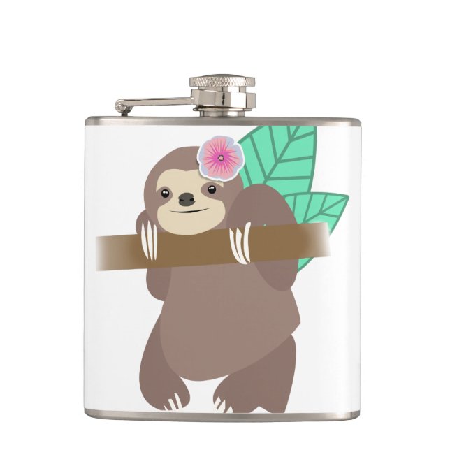 Cantil Preguiça com ilustração de Digitas da flor (Frente)
