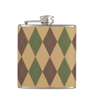 Cantil Preppy Argyle Caqui Verde Exército Marrom Personal